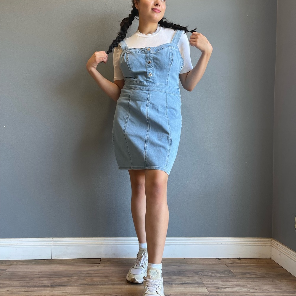 Guess denim dress new with tags size xl